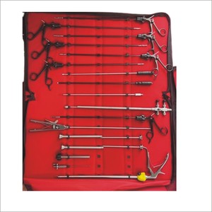 Kit complet d'instruments de laparoscopie pour les hôpitaux, les cliniques et l'utilisation vétérinaire, équipement chirurgical mini-invasif - Product Image 4