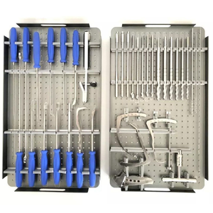 Kit d'instruments chirurgicaux pour arthroscopie du genou ACL/PCL, en acier inoxydable, stérilisation manuelle haute température, ISO13485 - Vente chaude - Product Image 5