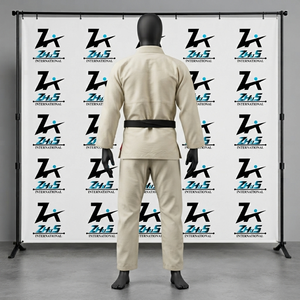 Ensembles d'uniformes de judo de haute qualité, unisexes, en tissu Spandex/Polyester, respirants, à séchage rapide, vêtements d'arts martiaux, uniforme de judo - Product Image 2