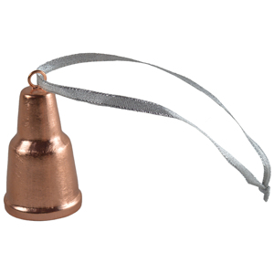<b>Copper</b> Christmas Bell Hanging <b>Ornaments</b> With Plated Finishing Design and Best Quality Iron Metal Christmas Bell - Product Image 1