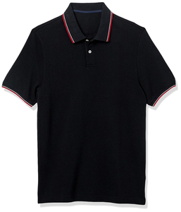 Premium <b>Black</b> Color Men's Golf <b>Polo</b> <b>T</b>-<b>Shirt</b> OEM Factory Wholesale Rates Elegant Design Print Fabric Anti-Wrinkle Men <b>Polo</b> <b>Shirt</b> - Product Image 1