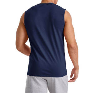 Custom Oem Bodybuilding Stringer Tank Top Men Mesh Gym Sleeveless T-shirt Men Fitness Vest Singlets Sportswear Workout Tank Top - Product Image 3