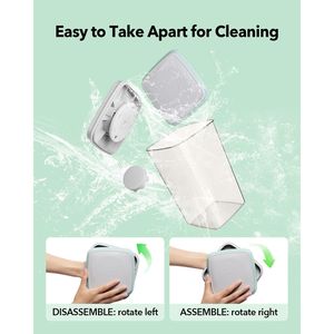 กล่องเก็บอาหารฝาปิดสุญญากาศ 130 มล. พร้อมที่ตัก และกล่องขนมขนาด 4 ลิตร/4.2 ควอร์ต ปลอดสาร BPA ชุดเก็บซีเรียล ข้าว แป้ง พาสต้า 2 ชิ้น - Product Image 4