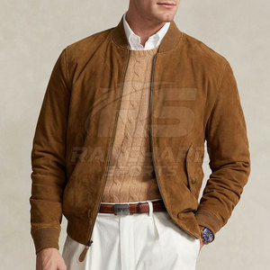 Premium Quality Urban Style <b>Mens</b> <b>Suede</b> Leather <b>Jacket</b> Soft Premium Slim Fit Casual Winter Fashion Apparel - Product Image 2