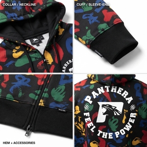 Men's Premium Heavyweight Cotton Jacquard Full Zip Hoodie-<b>90s</b> Heritage Streetwear Custom OEM <b>Sweatshirt</b> - Product Image 4