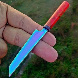 Cuchillo de Chef Personalizado Hecho a Mano Jexmoo con Acero de Damasco, Cuchillos de Cocina en Miniatura, Mango Hermoso, Regalo para Chef - Product Image 6