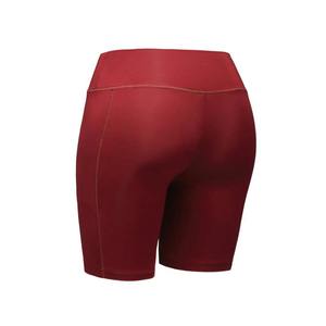Shorts Deportivos de Alta Calidad para Mujer, con Logotipo Personalizado, 2 en 1, para Yoga y Running, con Diseño Sólido, Cintura Media, Estilo Biker - Product Image 5