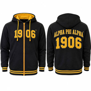 Sweat-shirt à capuche Alpha Phi Alpha Greek Life pour hommes, fraternité, fraternité grecque, lettres grecques noires, cadeau pour anciens étudiants HBCU, prêt à porter - Product Image 1