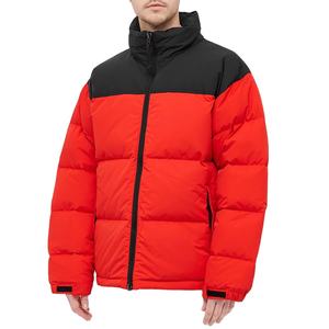 Veste matelassée de haute qualité pour homme, d'hiver, d'extérieur, en toile, à manches longues, col montant, logo frontal, coupe-vent, écologique, raisonnable - Product Image 2