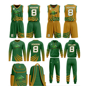 Conjunto de Uniforme Deportivo Personalizado para Equipos, Jersey con Tela Transpirable y Cómoda, Pantalones Cortos a Juego, Kit de Baloncesto - Product Image 1