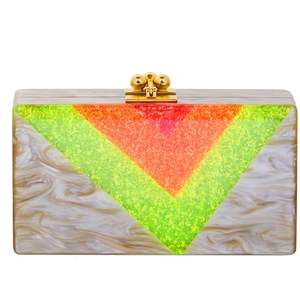 Pochette de soirée élégante en résine de cristal pour femmes, accessoire de mode, RR ENTERPRISES Inde - Product Image 3