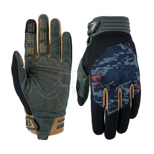 Gants de motocross tendance pour hommes avec panneaux respirants et construction flexible pour la conduite quotidienne et l'entraînement - Product Image 6