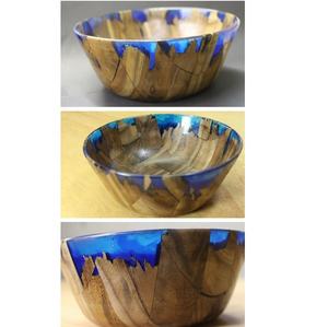 Cuenco de madera y resina de alta calidad antigua, producto de madera de alta calidad, venta al por mayor, cuenco de madera y resina, cuenco de gran venta - Product Image 5