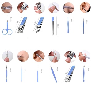 Wholesale Manufacture Durable Multifunction Stainless Steel <b>Manicure</b> Set Custom Made Personal Care <b>Kit</b> - Product Image 2