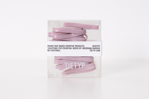 Coleteros TIETYP, Bandas Elásticas de Goma de Color Sólido, Minimalistas y Modernas para Uso Diario, Paquete para Mujer, Empaquetado en Cartón, Hecho en Corea - Product Image 2