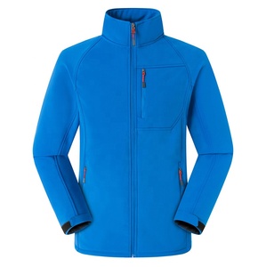 Wholesale Men and Women Bonded Casual Winter Windproof <b>Waterproof</b> Breathable Zipper Softshell <b>Jacket</b> Softshell Coat - Product Image 4