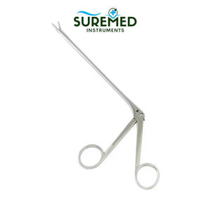 คีมจับกระดูกอีโธไมด์ Wilde Blakesley ขนาด 5 นิ้ว 3x11 มม. ทำจากเหล็กกล้าไร้สนิม อุปกรณ์ผ่าตัดหู คอ จมูก สำหรับใช้ในโรงพยาบาล ใช้งานด้วยมือ ใช้ซ้ำได้ - Product Image 1