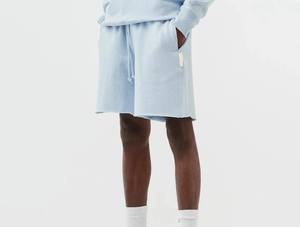 Shorts décontractés pour hommes en polyester/coton, séchage rapide, respirants, écologiques, avec cordon de serrage, style jogger, vente en gros - Product Image 2