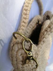 Handmade Round Shape Jute <b>Bag</b> Stylish Eco Friendly Tote <b>Bag</b> for Women - Product Image 5