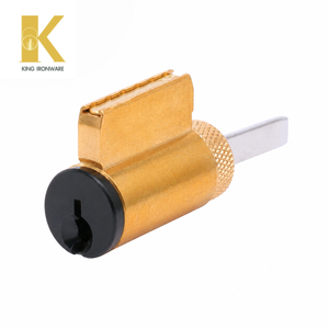 Cylindre de serrure de porte SX Keyway en laiton sur mesure 32 mm noir mat longueur réglable - Product Image 3