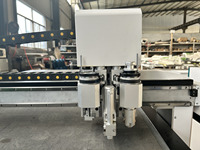 Máquina de Corte CNC Automática y Digital Más Vendida con Cuchilla Oscilante para Cortar Cajas de Cartón y Papel Corrugado