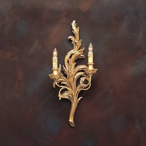 Applique Murale de Luxe Dorée en Laiton Royal, Luminaire Mural à Bougie pour Chambre, Salon, Hôtel, Décoration Intérieure Classique - Product Image 1