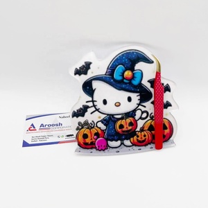 Hello Kitty Momie Halloween Lash Tile Tuiles d'extension de cils magnétiques en acrylique durable Palette Cils et outils de qualité supérieure - Product Image 1