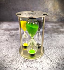 Customized Modern 3 in 1 Stainless Steel Round Shape Tea Sand <b>Timer</b>-Portable & Eco-Friendly - Product Image 3