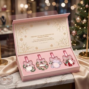 Ornements de Noël personnalisés, décoration suspendue pour arbre de Noël, cloche en acier inoxydable pour cadeaux, décoration d'arbre et événements festifs - Product Image 4