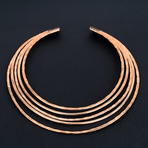 Vintage Copper Choker <b>Necklace</b> <b>Boho</b> Design for Women Modern and Traditional Fashion Jewelry Wholesale for Boutique and Store Own - Product Image 5