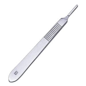 Manche de scalpel de qualité médicale n°3 3 poignées réutilisables en acier inoxydable pour lames chirurgicales - Product Image 1