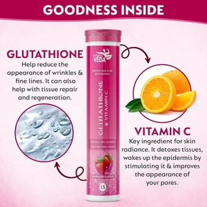 Tabletas de Glutatión y Vitamina C al por Mayor, Potente Suplemento Antioxidante, Piel Radiante, Salud Inmunológica, Adultos, Calidad de Exportación, India, a Granel - Product Image 4