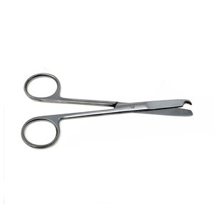 Tijeras de Sutura Quirúrgica Profesionales de 4.5 Pulgadas con Mango de Bisturí # Kit de 3 y 10 Cuchillas Quirúrgicas Estériles para Cirugía Menor - Product Image 4