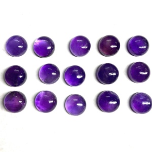 Améthyste naturelle de haute qualité certifiée IGI de 8mm, pierres précieuses en vrac, tailles blanches à bleues pour la fabrication de bijoux - Product Image 6