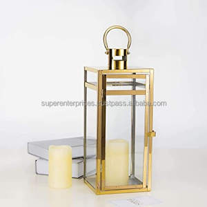 Royal Steel Design Candle <b>Lanterns</b> With Highly Finishing Decor Indoor Design T-<b>light</b> <b>Lanterns</b> Best for Home Decor - Product Image 3