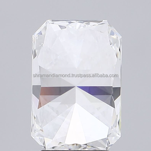 Ready Ship Custom Gold <b>Jewelry</b> <b>Making</b> Natural Diamond 0.41ct/Pc VS2 Clarity White E Color Radiant Excellent Cut for Ring Earring - Product Image 3