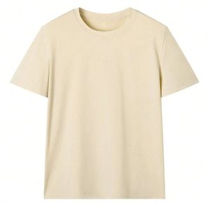 Wholesale 180gsm Spandex/Cotton Plus Size Breathable t Shirt Unisex Heavy Weight <b>White</b> <b>Tee</b> Summer Loose Fit Made Bangladesh - Product Image 1