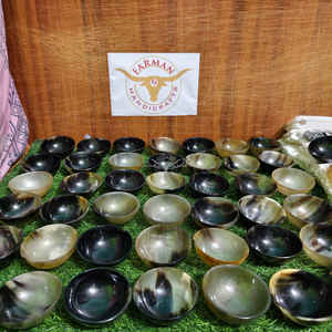 Plato de Servir Hecho a Mano de Cuerno de Buey, Tamaño Extra Pequeño, 3 Pulgadas de Diámetro, Estilo Clásico, Material Natural, a Precio Económico - Product Image 5