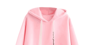 Sudadera con Capucha Oversize Rosa 2026 con Bolsillos de Corazón y Estampado 'Don't Question Me' Unisex Casual para Otoño - Product Image 2