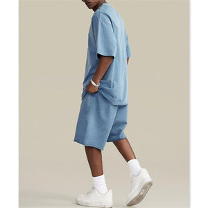 Conjunto de Dos Piezas de Diseño de Marca, Conjunto Deportivo Unisex con Logotipo Personalizado, Conjuntos Deportivos Lavados, Conjunto Deportivo para Hombre - Product Image 2