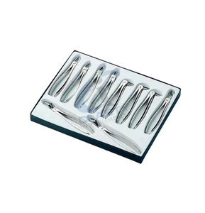 Nouvel ensemble d'instruments dentaires manuels en acier inoxydable avec poignée ergonomique - Kit chirurgical oral complet - Product Image 6