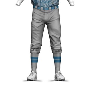 100% Polyester Baseball Jersey <b>Pant</b> Uniform Set Design Your Own Custom Color Men Half Sleeves Anti-Bacterial Breathable Elastic - Product Image 6