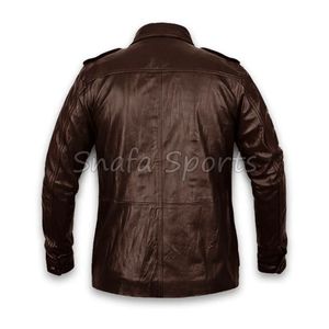 Chaqueta de cuero personalizada de alta calidad para hombre, venta al por mayor a bajo precio con la opción de personalizar tu propia chaqueta de cuero. - Product Image 2