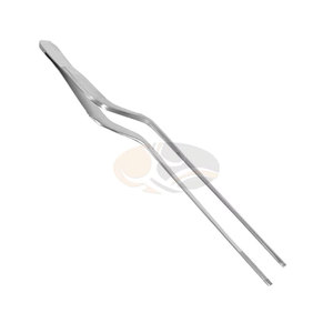 JACKBILLY Pince à oreilles de type baïonnette à pointe dentelée, en acier inoxydable de qualité supérieure, instruments chirurgicaux ORL, pince à oreilles - Product Image 2