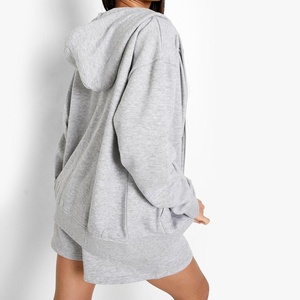 new fashion Custom logo Heavyweight Pullover Zipper Printing 100% Cotton Hoodie <b>Zip</b> <b>Up</b> Hoodie women zipper hoodie - Product Image 4