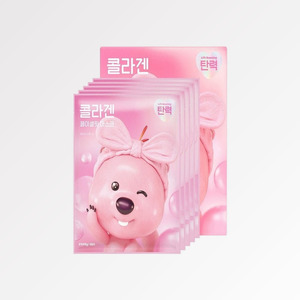 มาส์กหน้าคอลลาเจนเกาหลี Janmang Loopy Reply Me Collagen Facial Fit Mask 5 แผ่น ผลิตในเกาหลี 30 มล. - Product Image 4