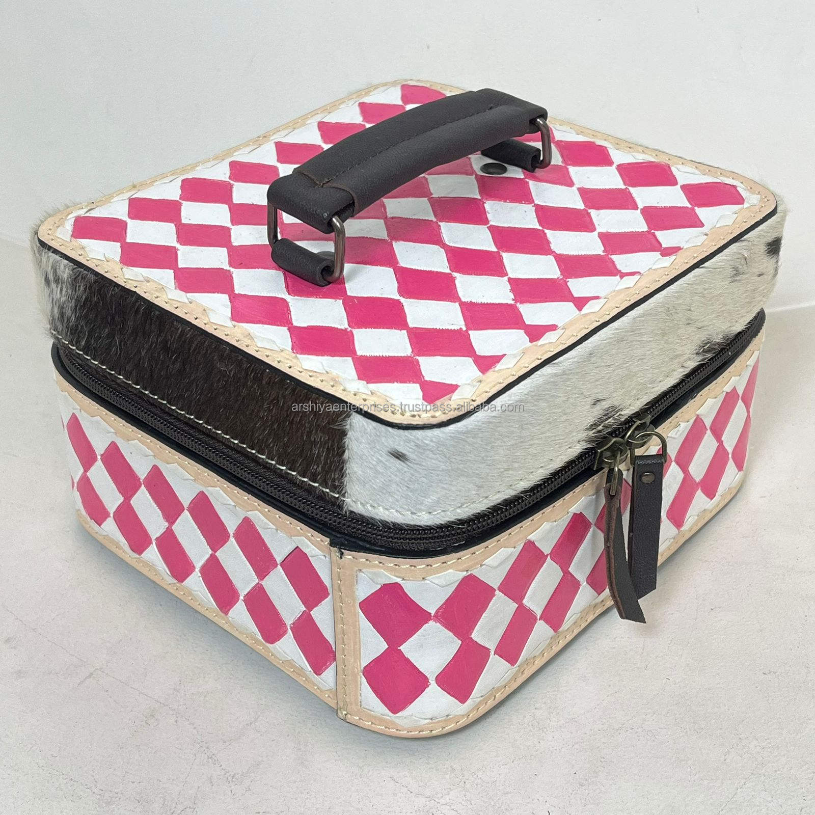 PINK & White Checkered