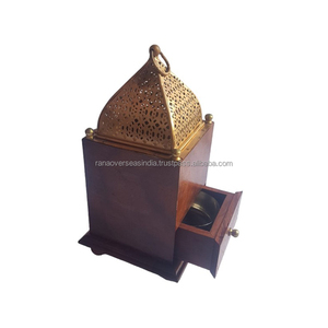 Quemador de Incienso de Cono de Carbón Vegetal de Metal y Madera Ecológico de Lujo con Cajón, Incienso Tibetano, Ambiente Aromático para Todas las Estaciones, Excelente - Product Image 6