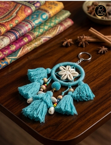 Llavero de estilo étnico con borlas de cuentas coloridas y plumas decorativas para bolso o llavero. Compre directamente del proveedor. - Product Image 3