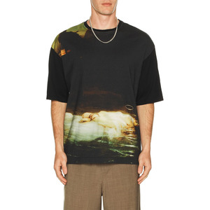 T-shirts pour hommes à coupe classique en coton/fibre de bambou avec impression numérique personnalisée - Manches courtes, écologiques, respirants, anti-rétrécissement, tissu 240g - Product Image 2